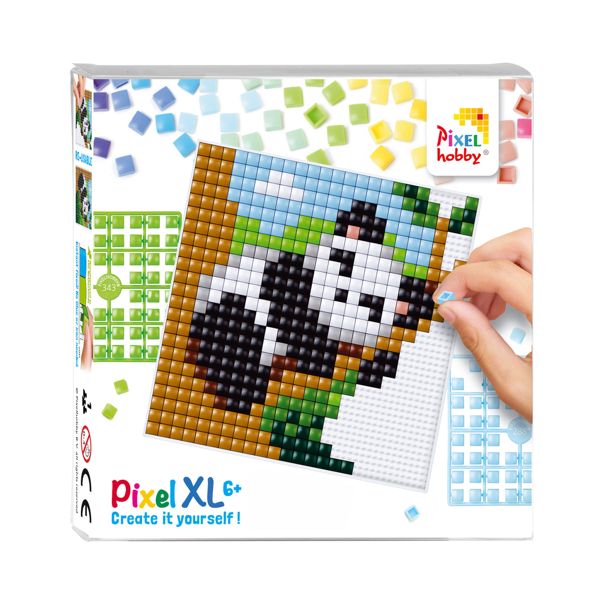 Pixelhobby XL Set - Pandabär