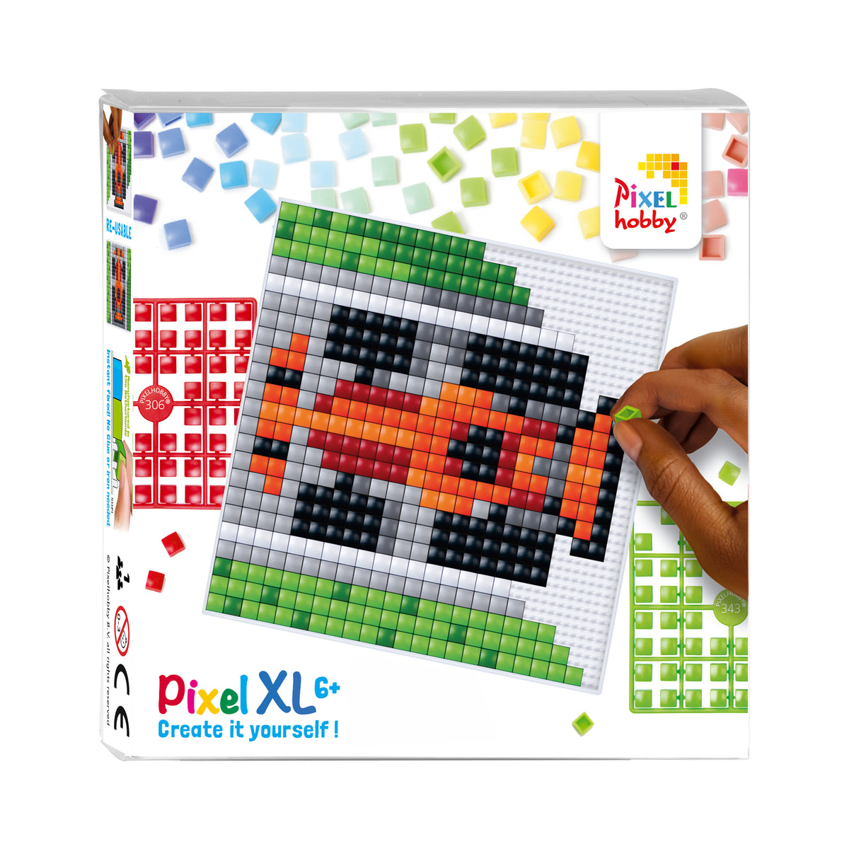 Pixelhobby XL Set - Rennwagen