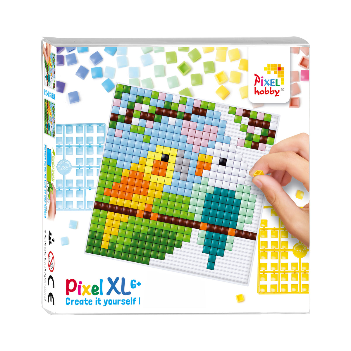 Pixelhobby XL Set - Wellensittiche