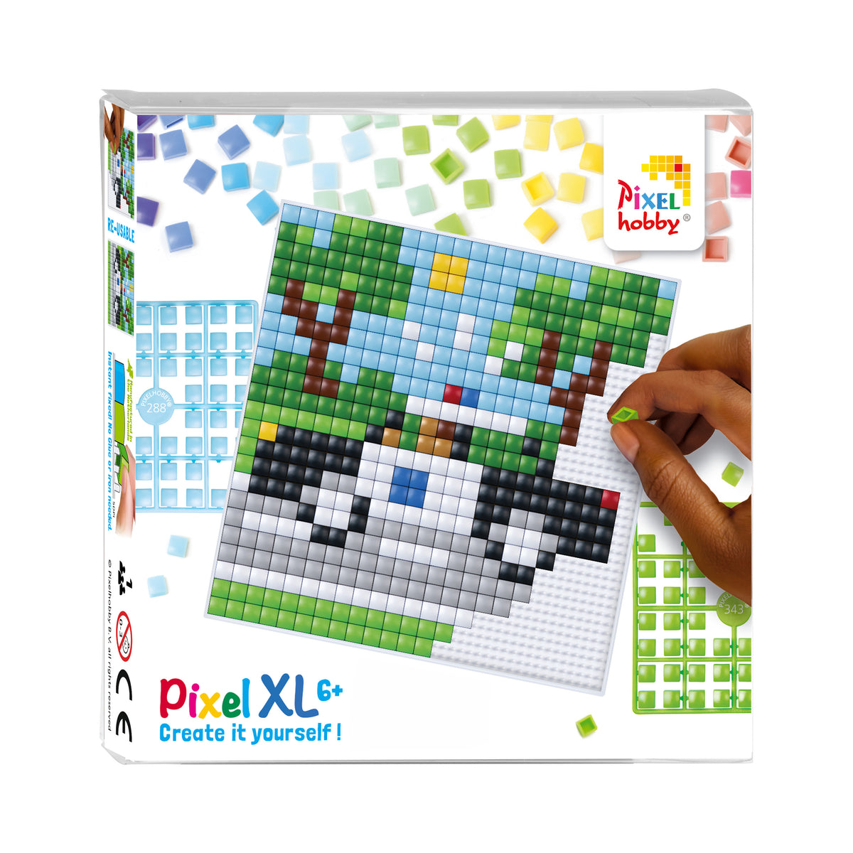 Pixelhobby XL Set - Polizeiwagen