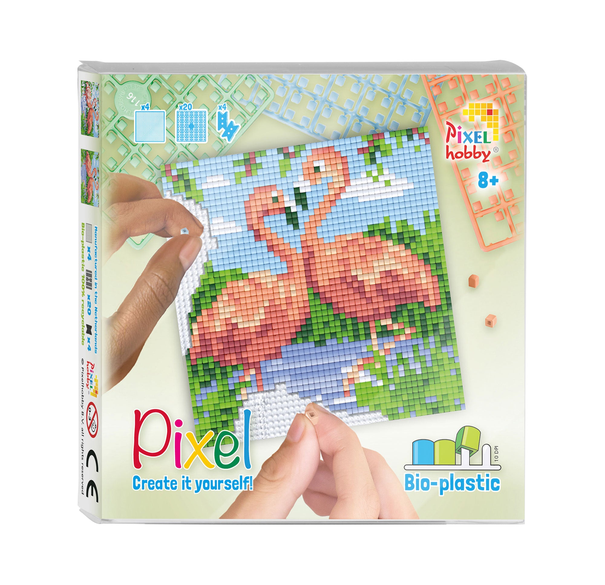 Pixelhobby Classic Pixel Set - Flamingos