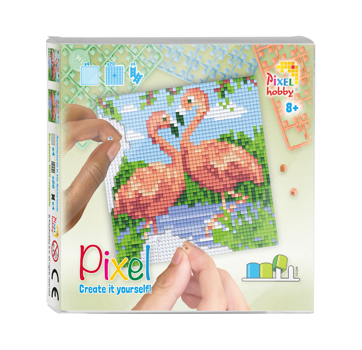 Pixelhobby Classic Pixel Set - Flamingos