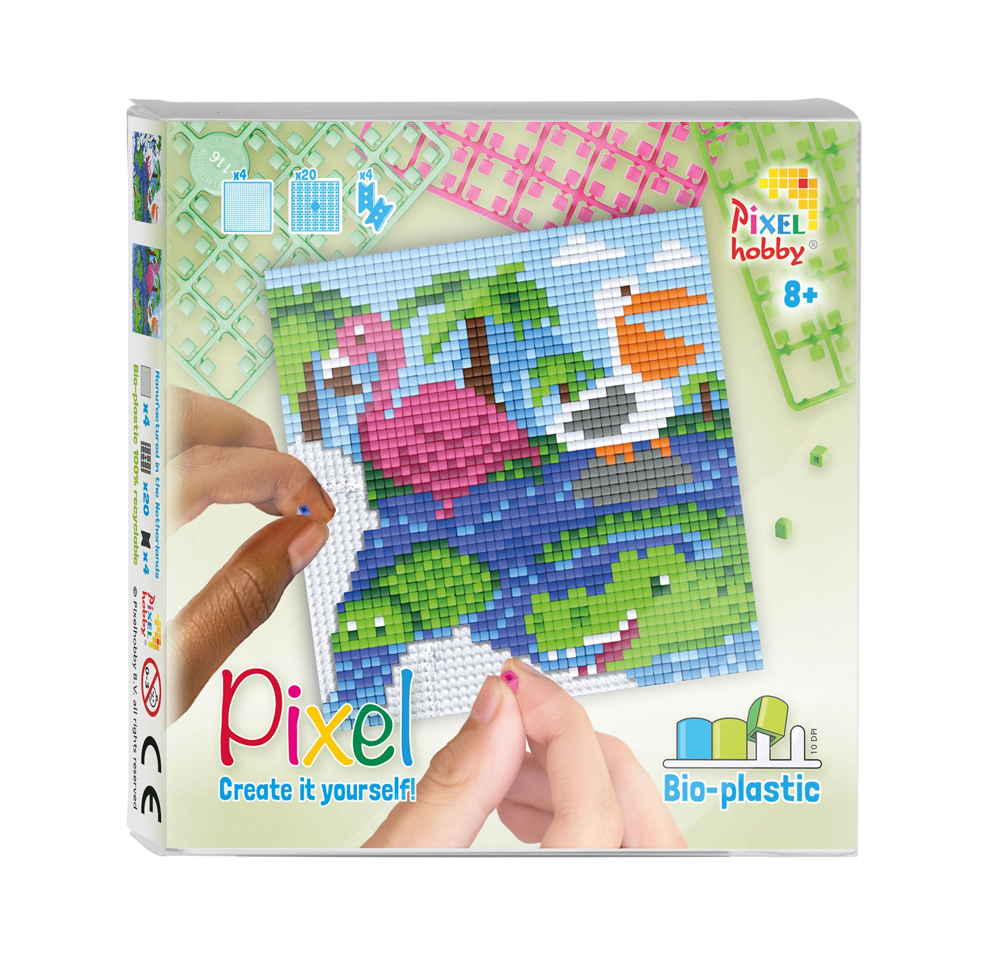 Pixelhobby classic pixel set - animals in the water