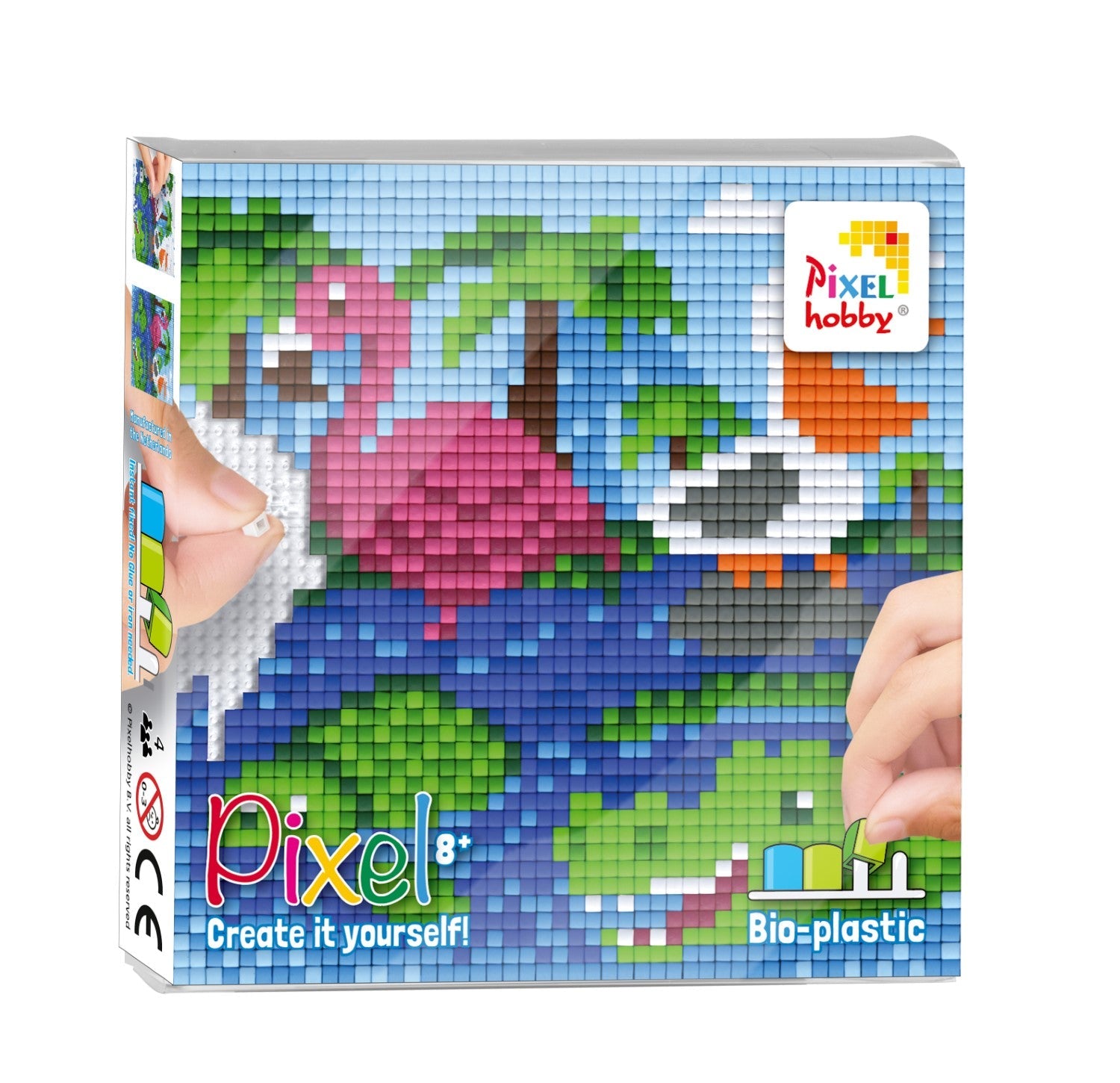 Pixelhobby Klassik Pixel Set - Tiere im Wasser + Kunststoffpinzette