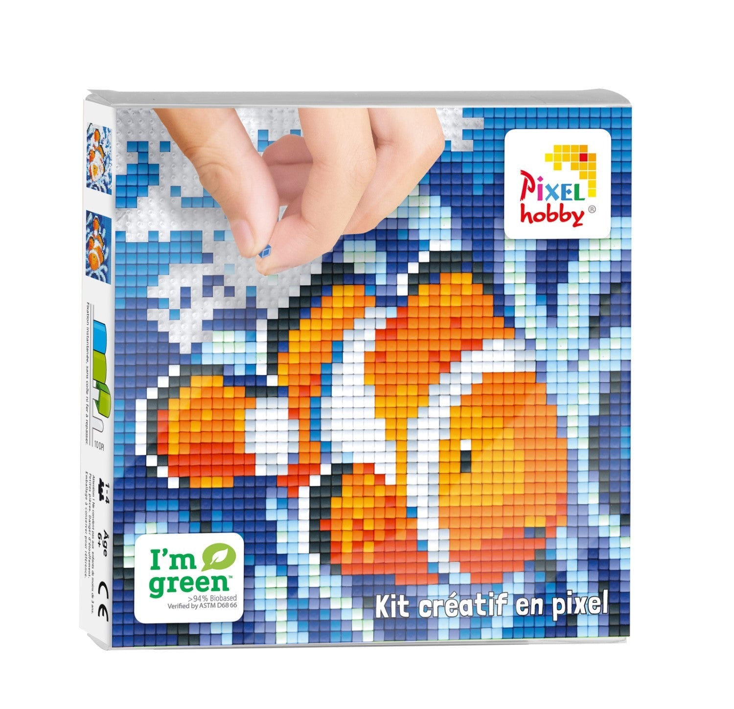 Pixelhobby Klassik Pixel Set - Clownfisch + Kunststoffpinzette