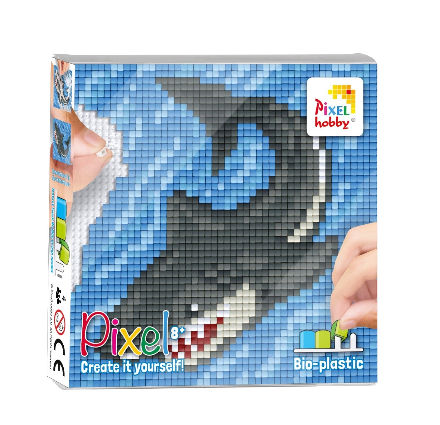 Pixelhobby Klassik Pixel Set - Hai + Kunststoffpinzette