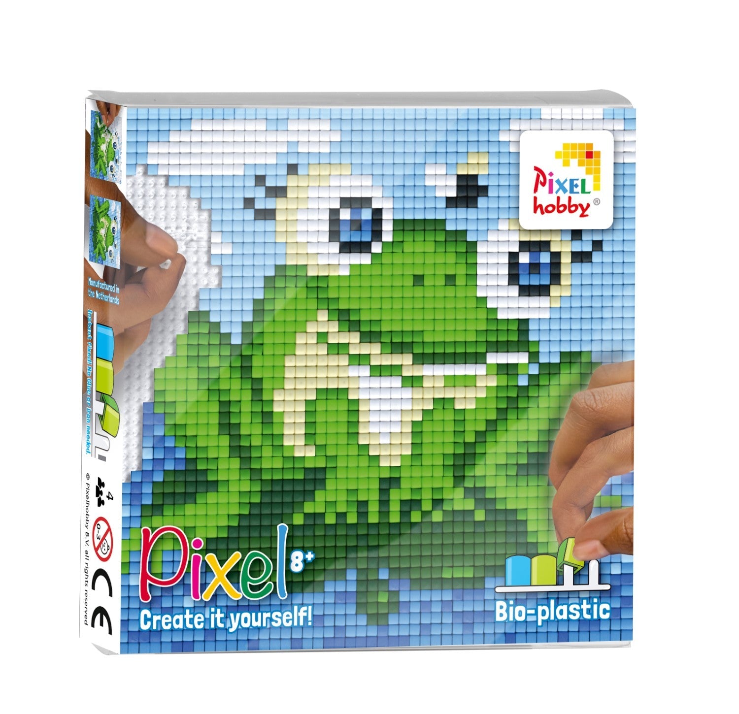 Pixelhobby Klassik Pixel Set - Frosch + Kunststoffpinzette