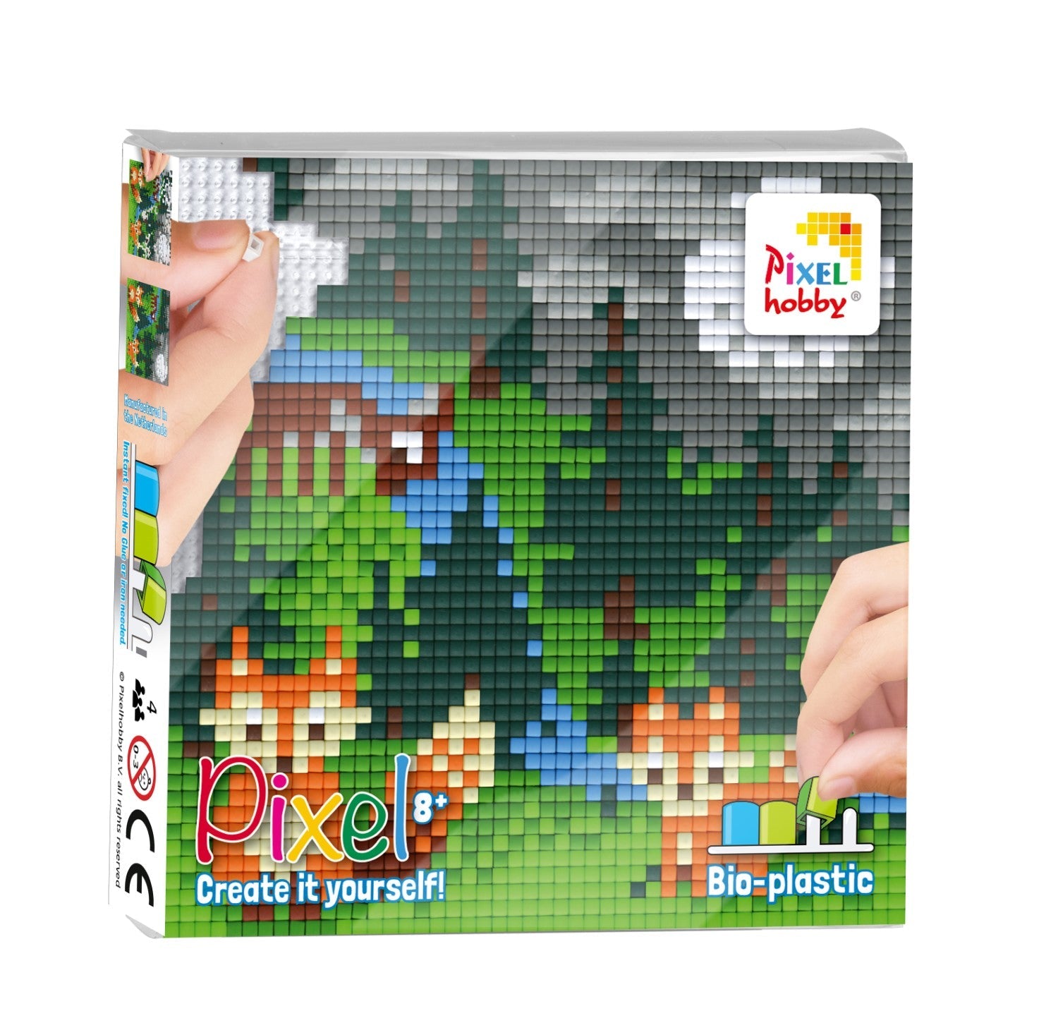 Pixelhobby Klassik Pixel Set - Wald + Kunststoffpinzette