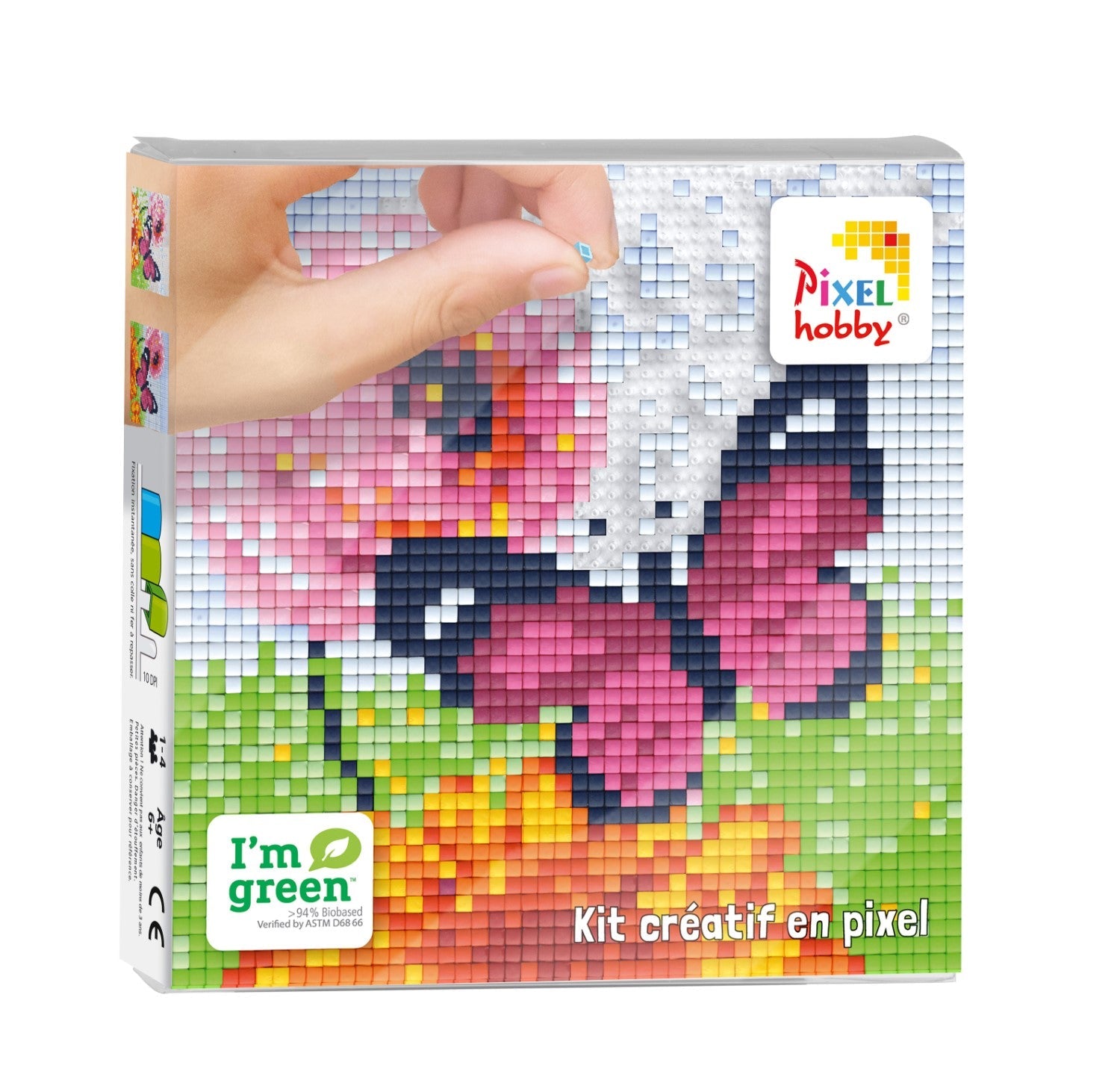 Pixelhobby Klassik Pixel Set - Schmetterling + Kunststoffpinzette