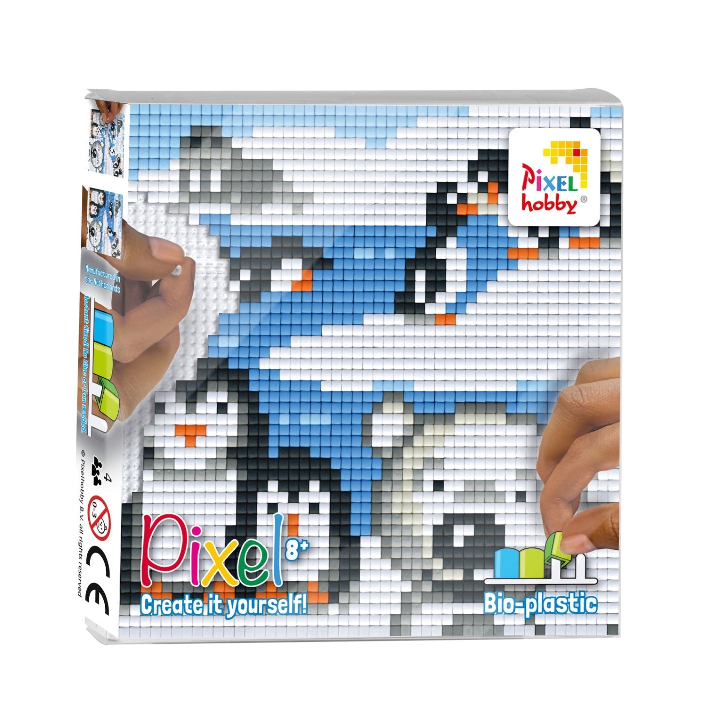 Pixelhobby Klassik Pixel Set - Arktische Tiere + Kunststoffpinzette