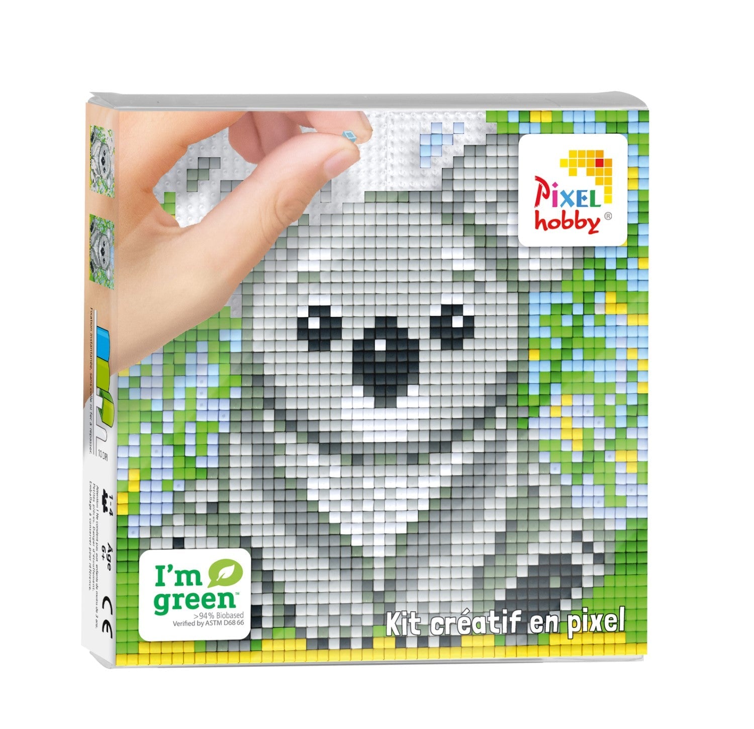 Pixelhobby Klassik Pixel Set - Koala + Kunststoffpinzette