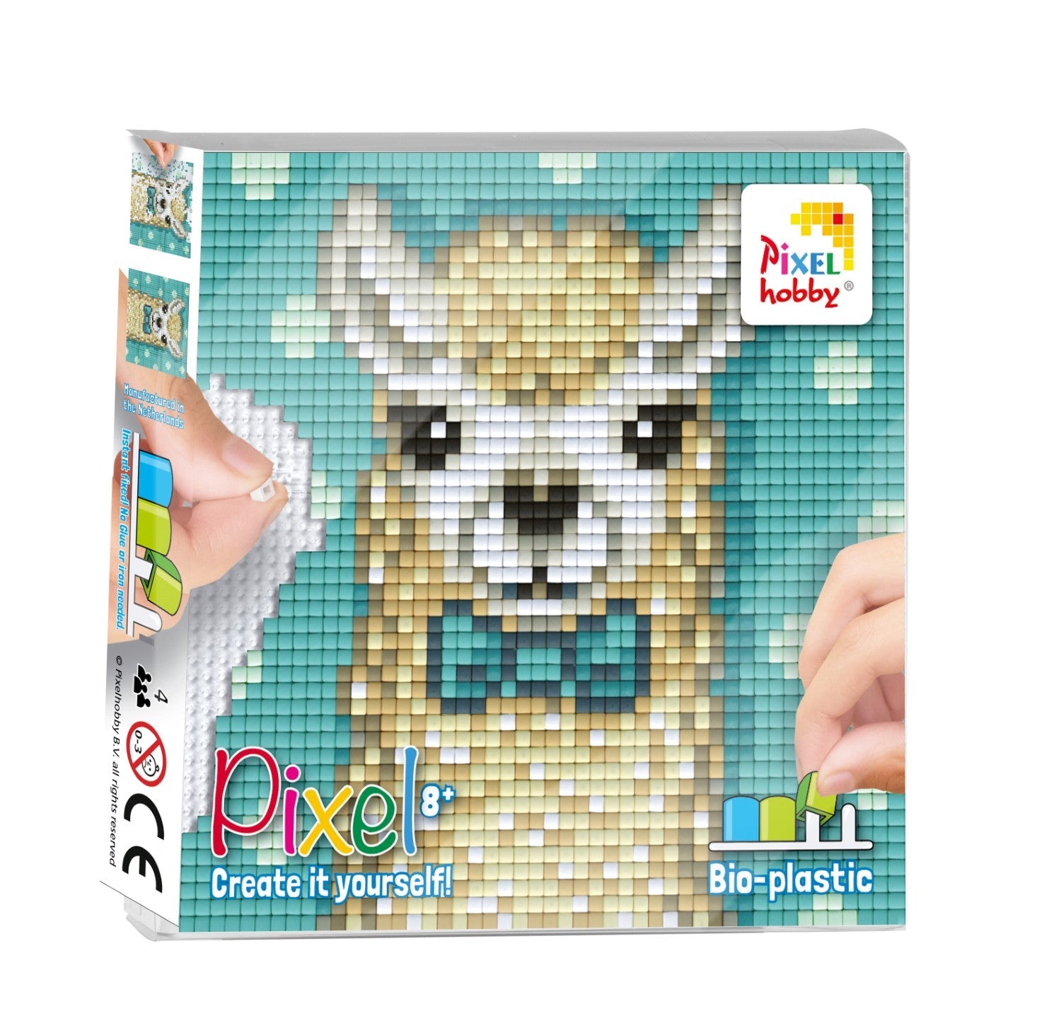 Pixelhobby Klassik Pixel Set - Alpaka + Kunststoffpinzette