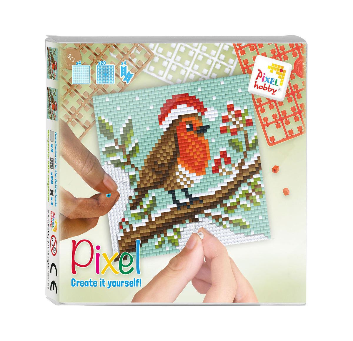 Pixelhobby Klassik Pixel Set - Rotkehlchen