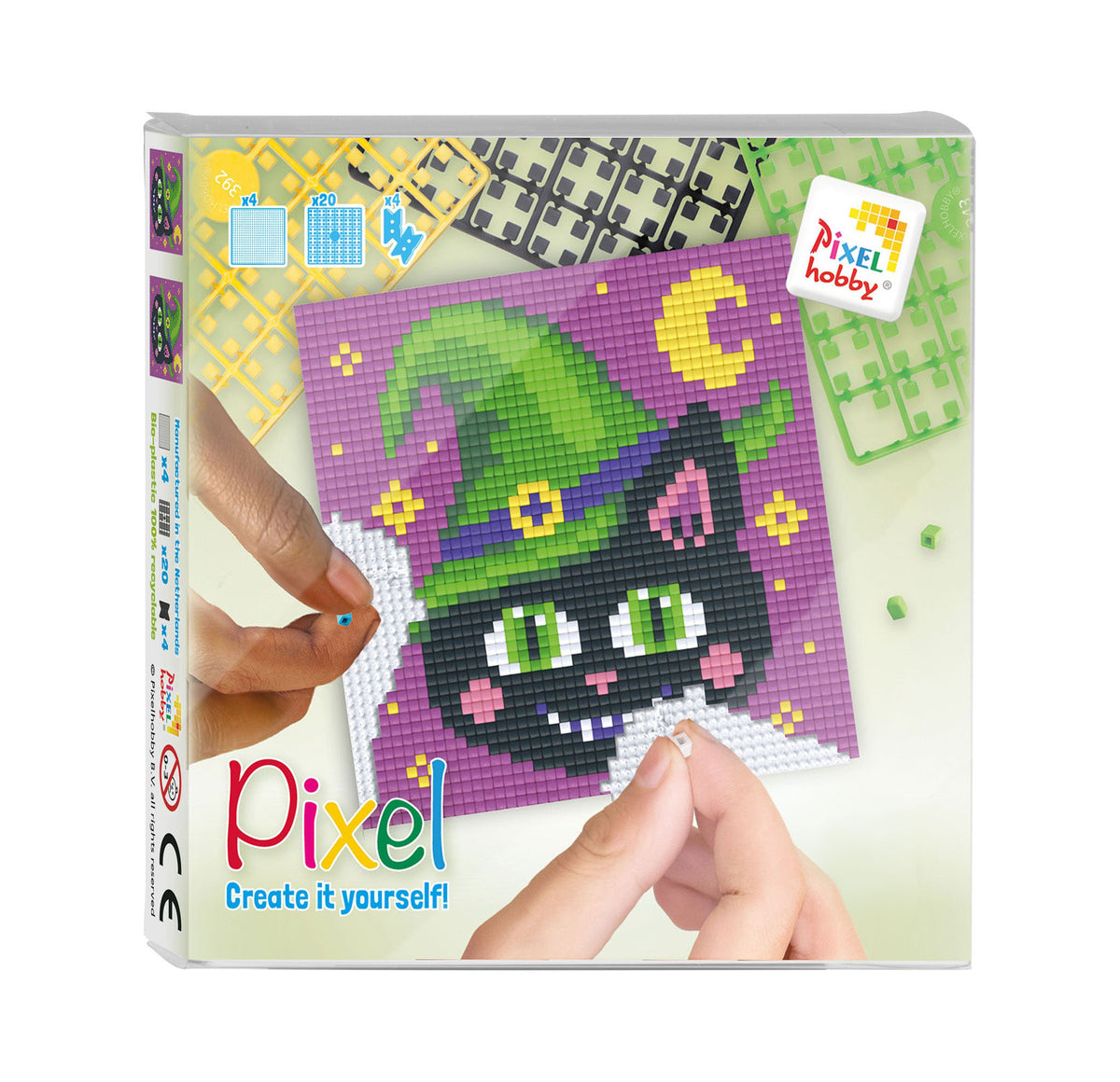 Pixelhobby Classic Pixel Set - Halloween Cat