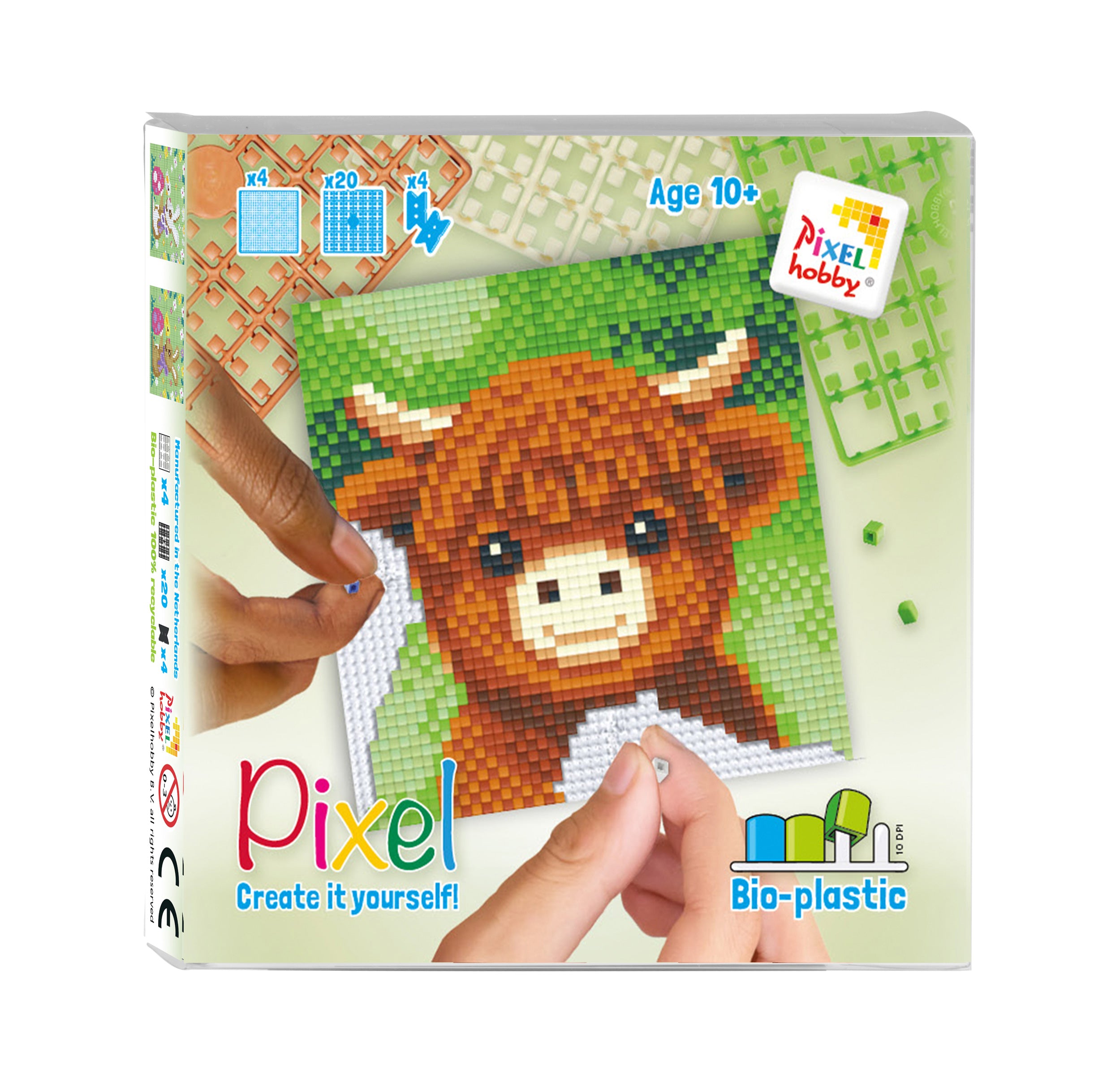 Pixelhobby Klassik Pixel Set - Highland Cow