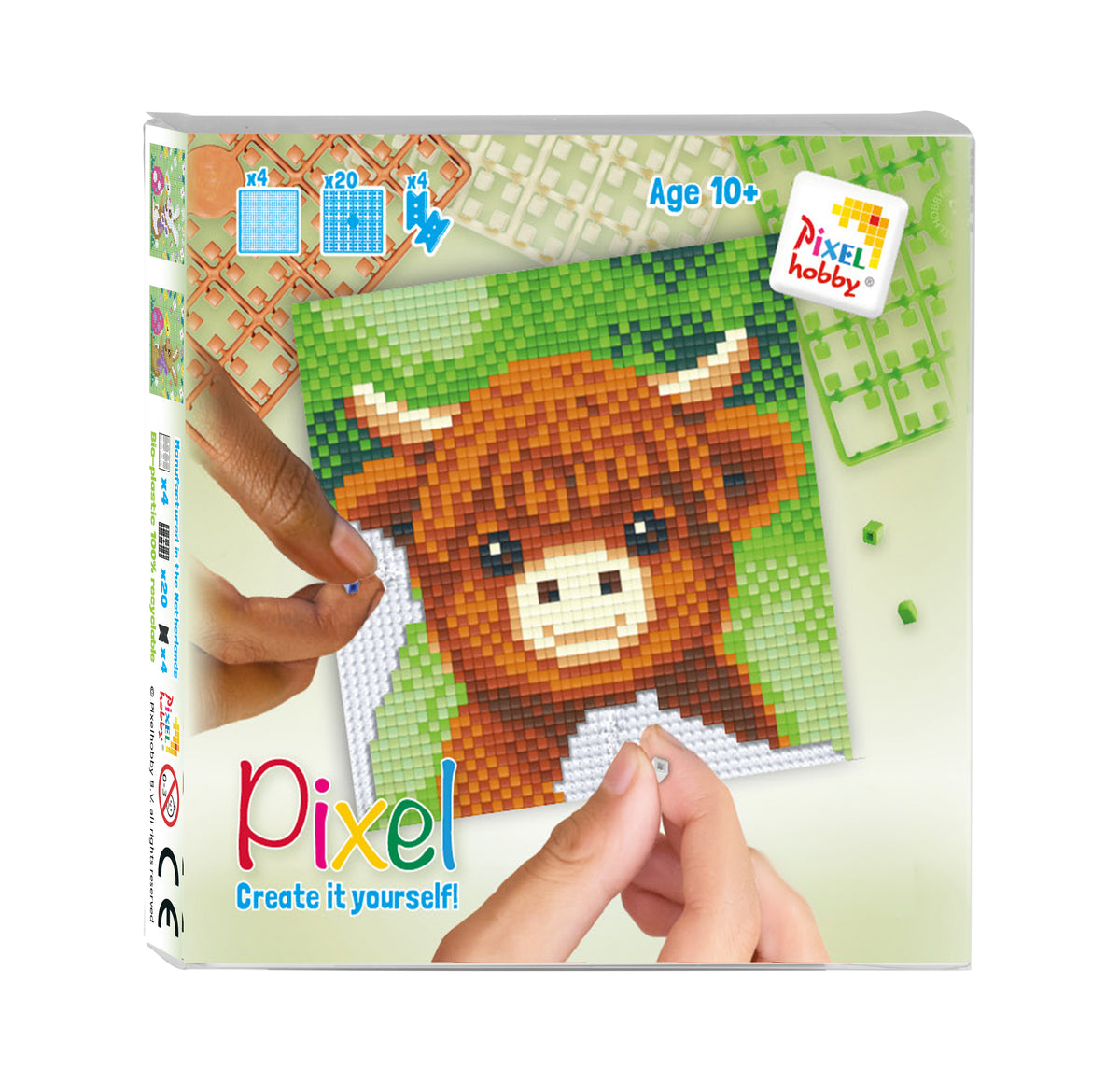 Pixelhobby Classic Pixel Set - Highland Cow