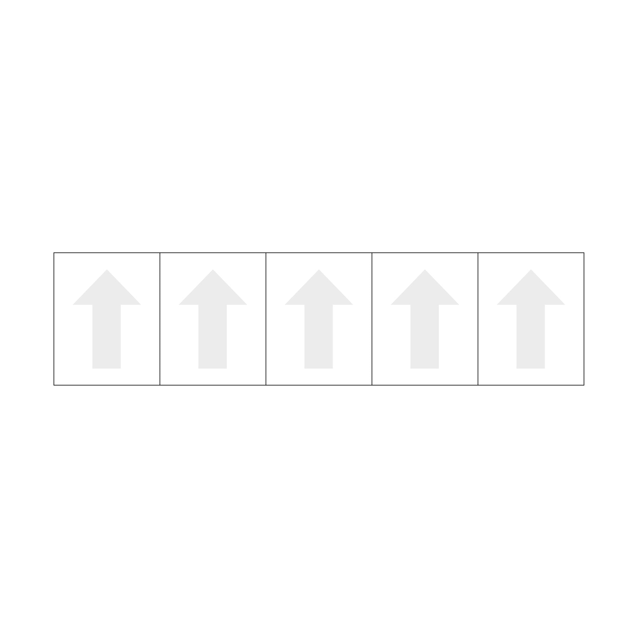 Pixelhobby Bilderrahmen für 5 Basisplatten – 5 x 1, Querformat