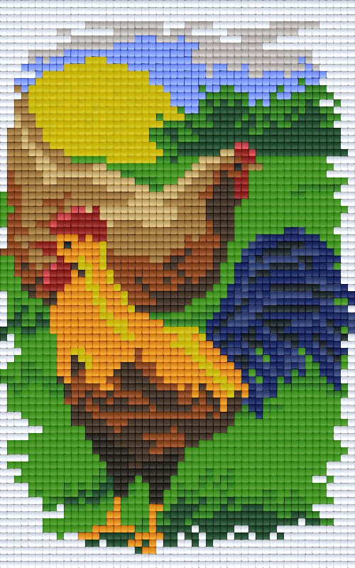 Pixelhobby classic set - farm chickens