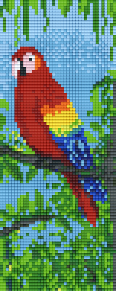 Pixelhobby Klassik Vorlage - Papagei