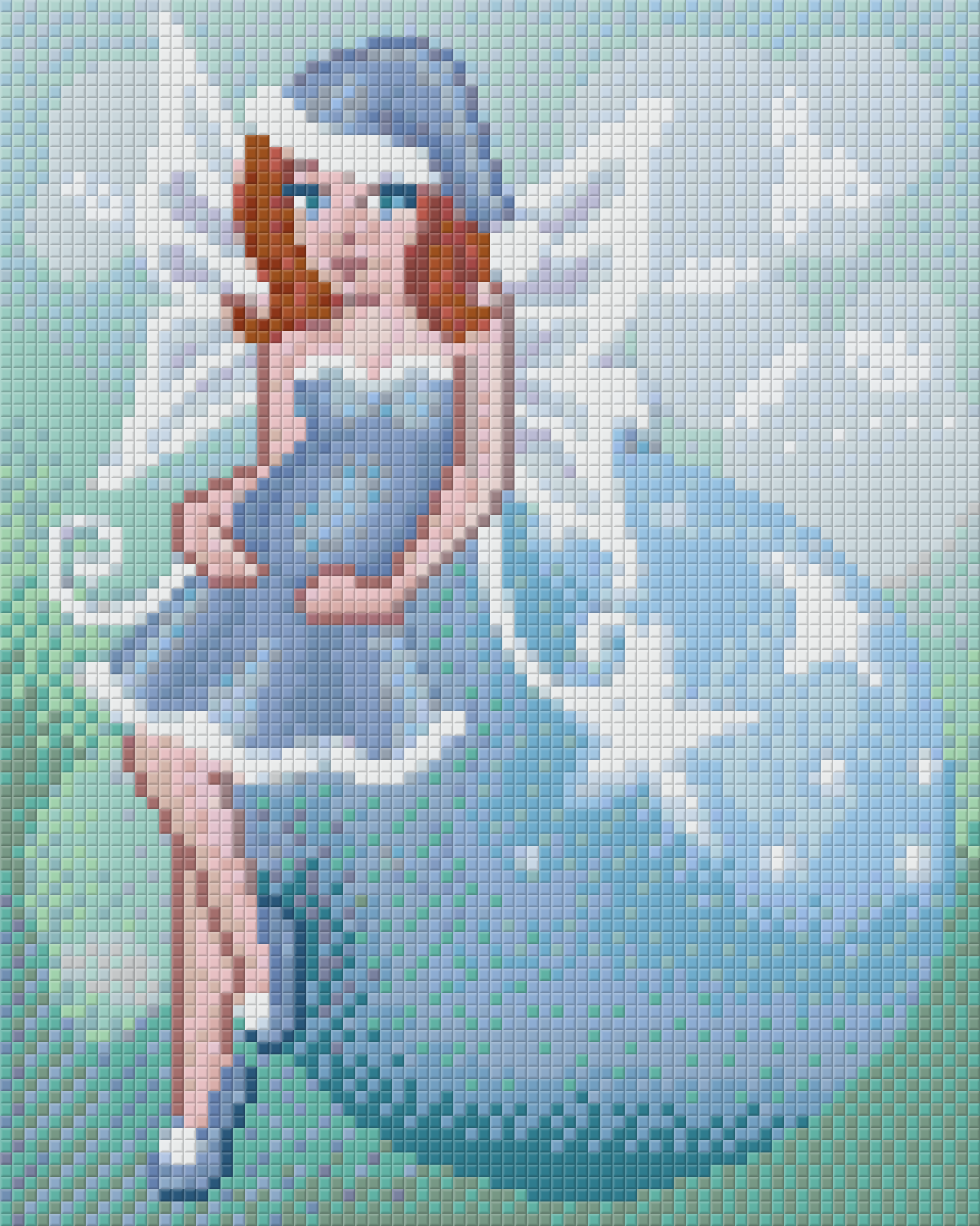 Pixelhobby Klassik Vorlage - Winterfee