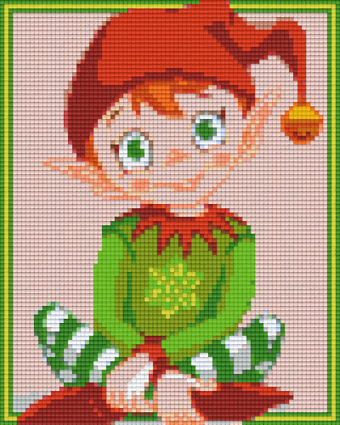 Pixel hobby classic template - Christmas elf