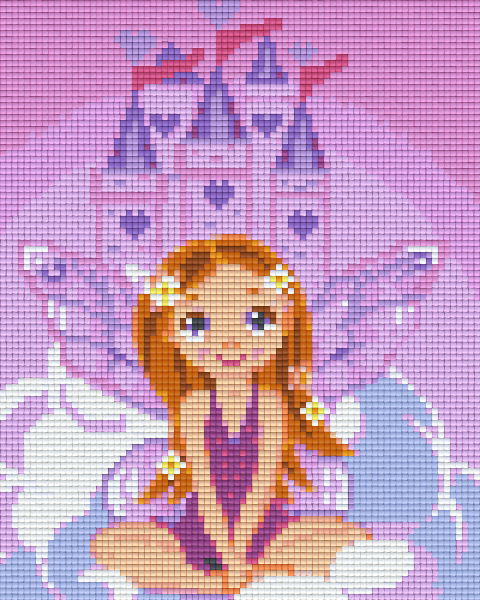 Pixelhobby Klassik Set - Prinzessinenfee mit Schloss