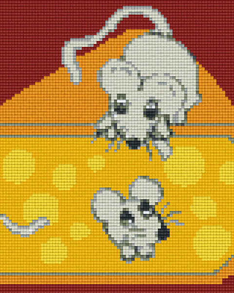 Pixelhobby Klassik Set - Mäuse im Käse