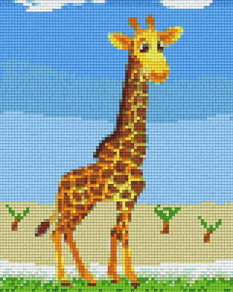 Pixelhobby Klassik Vorlage - Giraffe