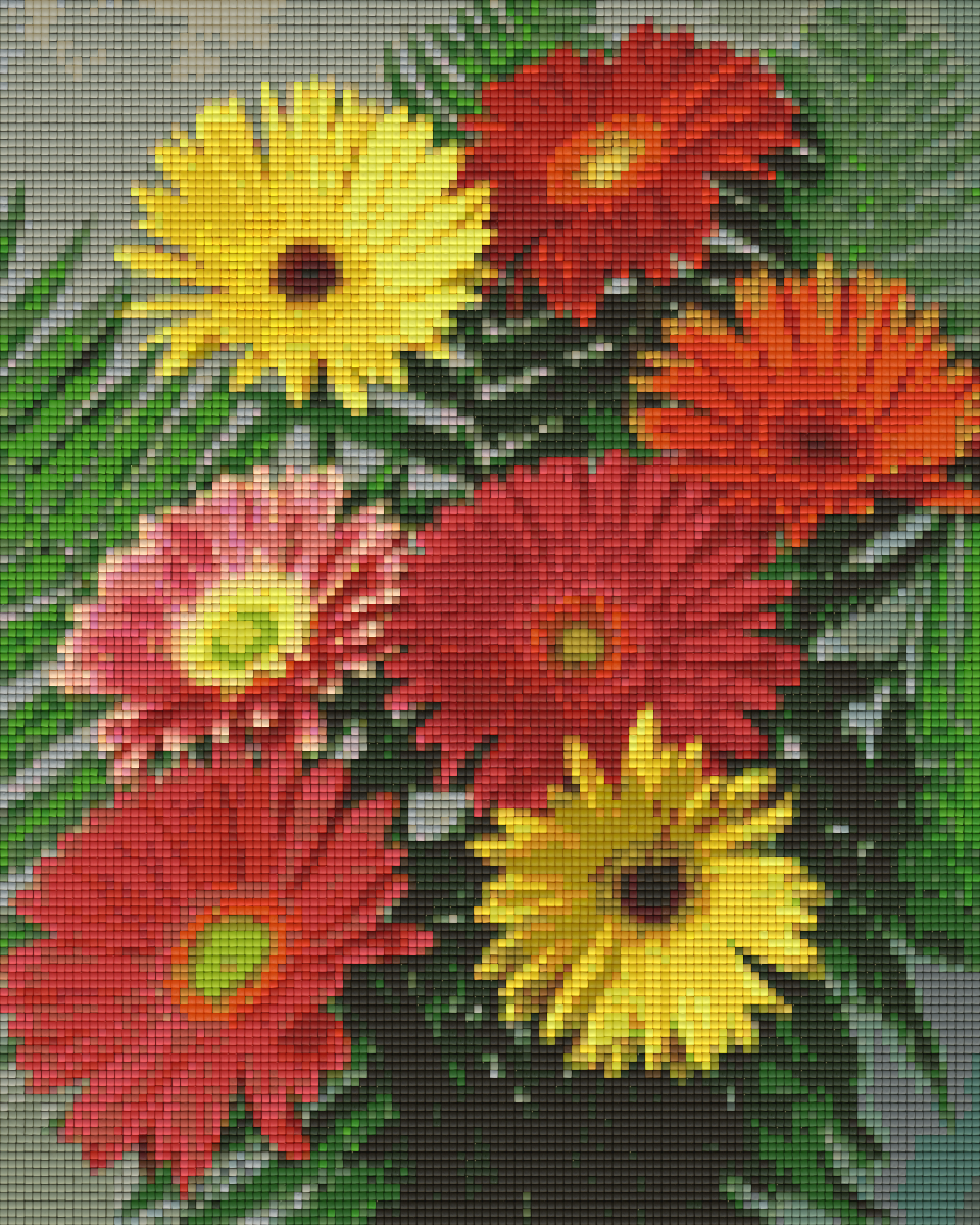 Pixelhobby Klassik Set - Gerbera