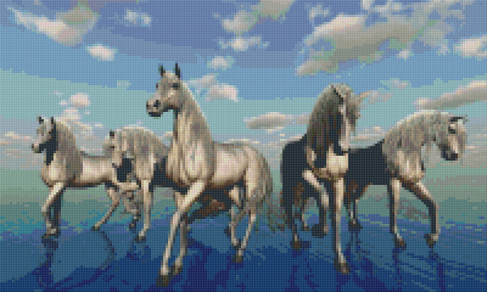 Pixelhobby Klassik Set - Pferde