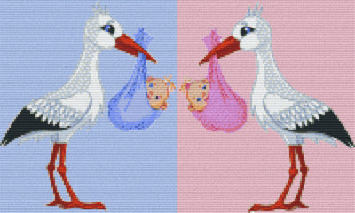 Pixelhobby Klassik Set - Zwillinge