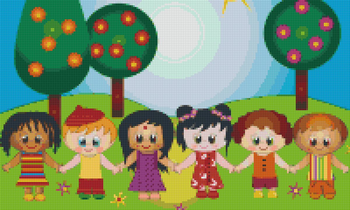 Pixelhobby Klassik Set - Zusammen eins