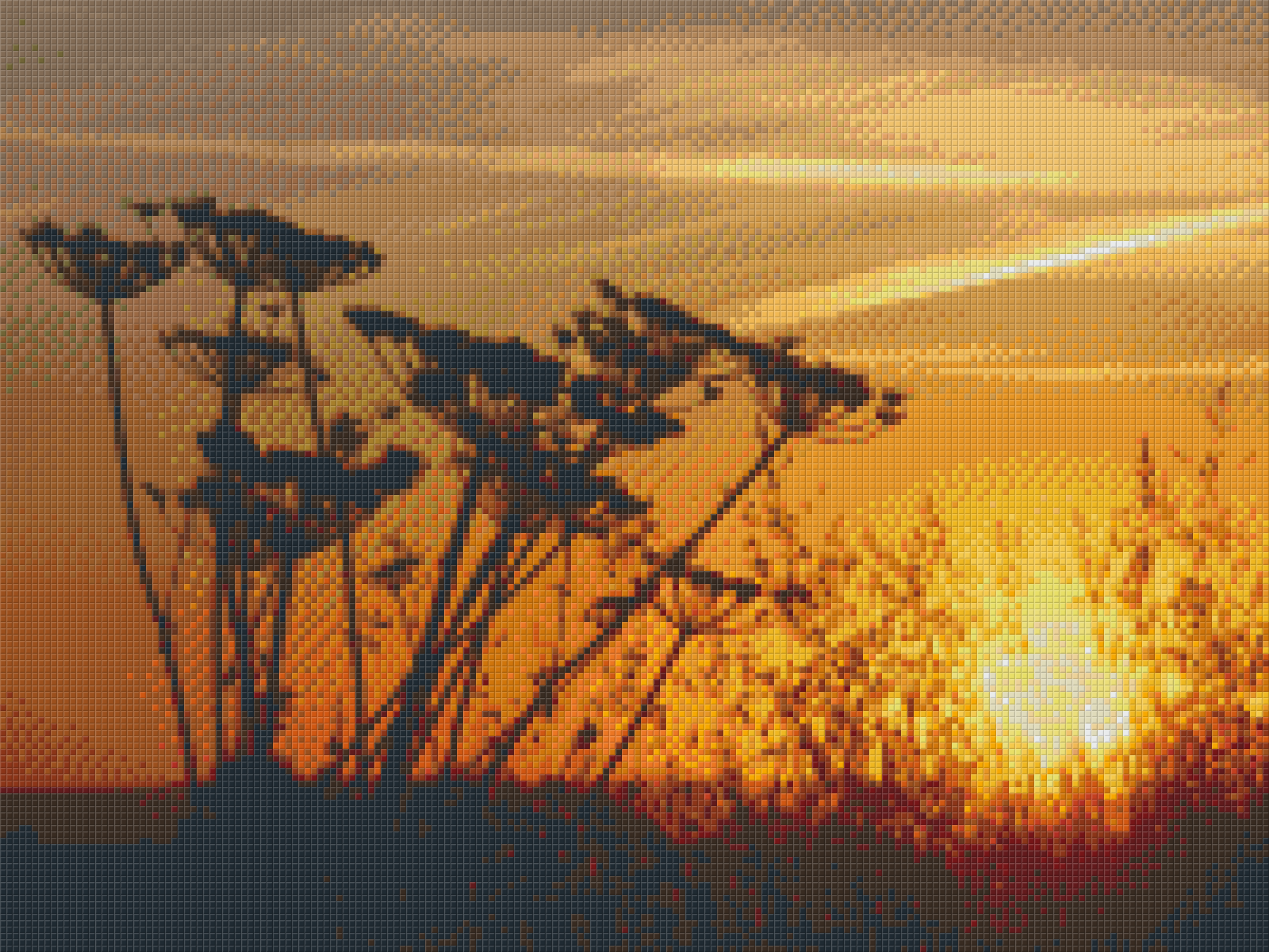 Pixelhobby Klassik Set - Sonnenuntergang