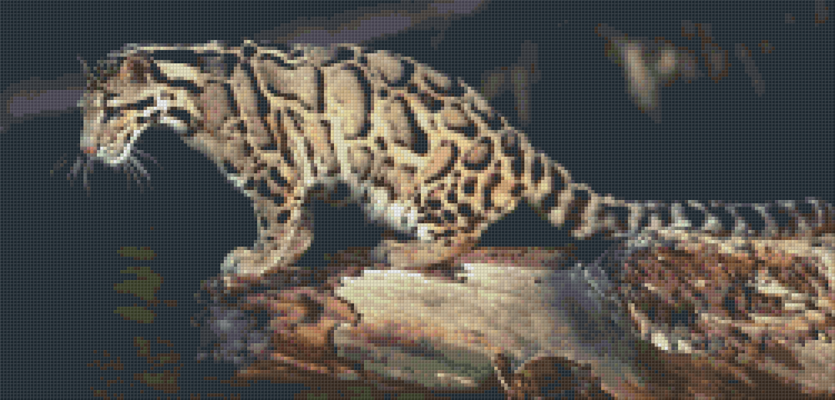 Pixelhobby Klassik Vorlage - Auf dem Sprung