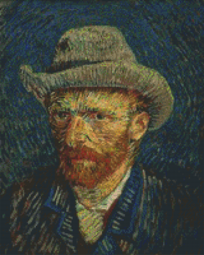 Pixelhobby Klassik Set - Vincent van Gogh - Selbstportrait