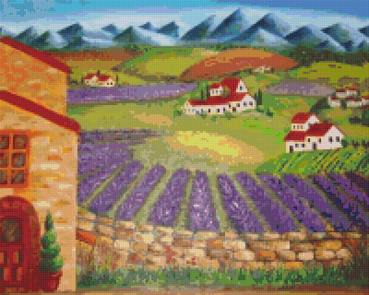 Pixelhobby Klassik Vorlage - Frankreich