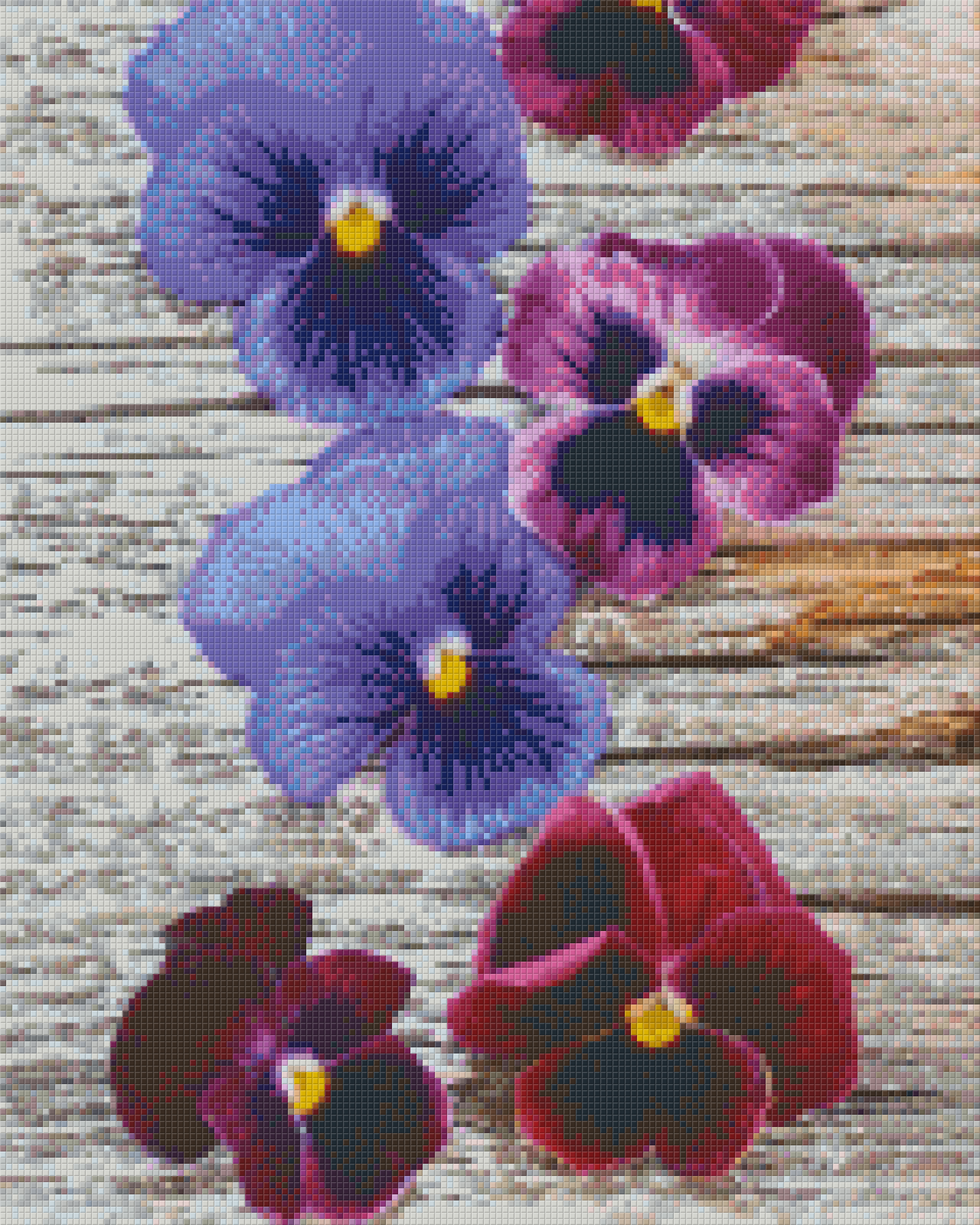 Pixelhobby Classic Set - Pansies