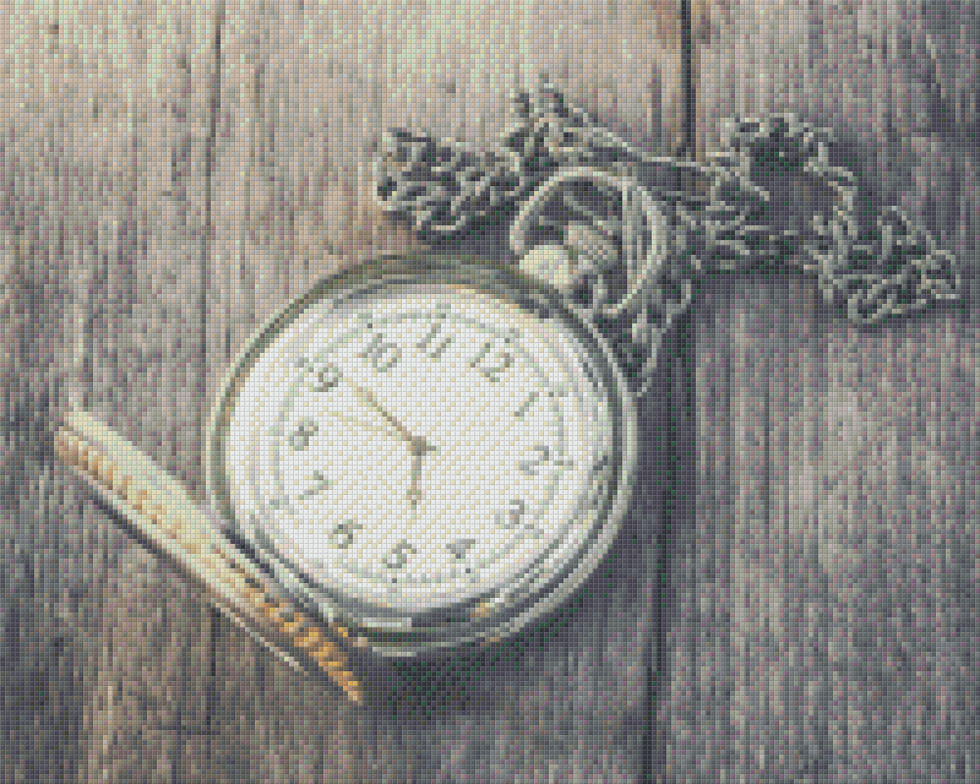 Pixel hobby classic set - clock
