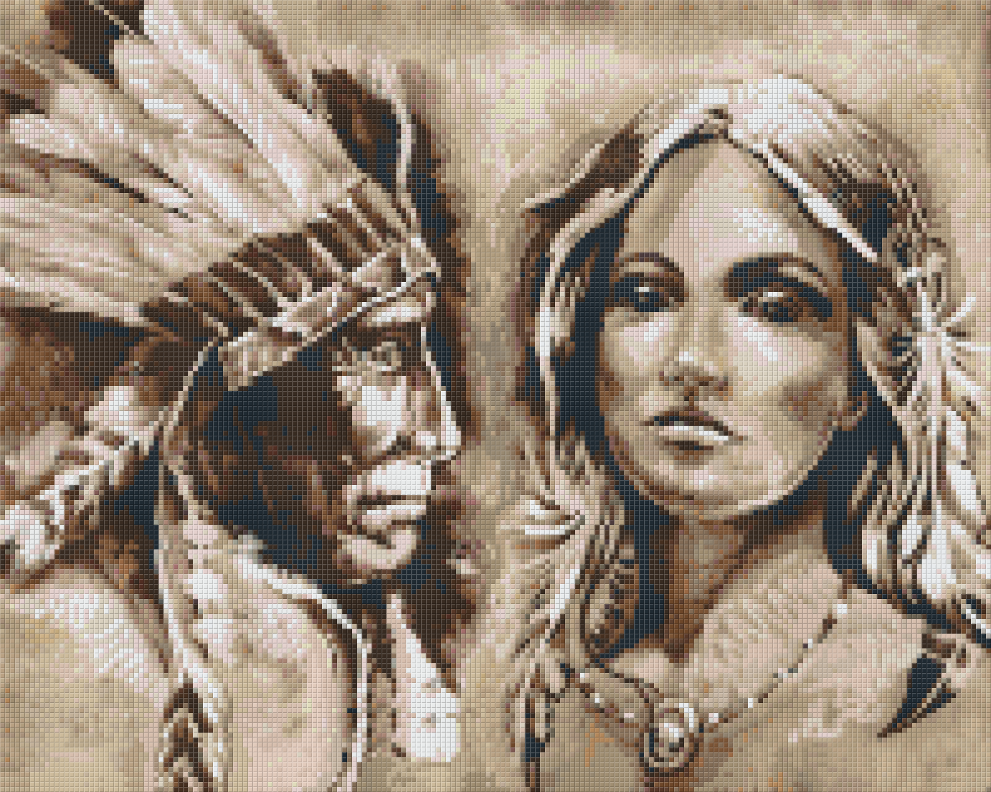 Pixelhobby Classic Template - Native American