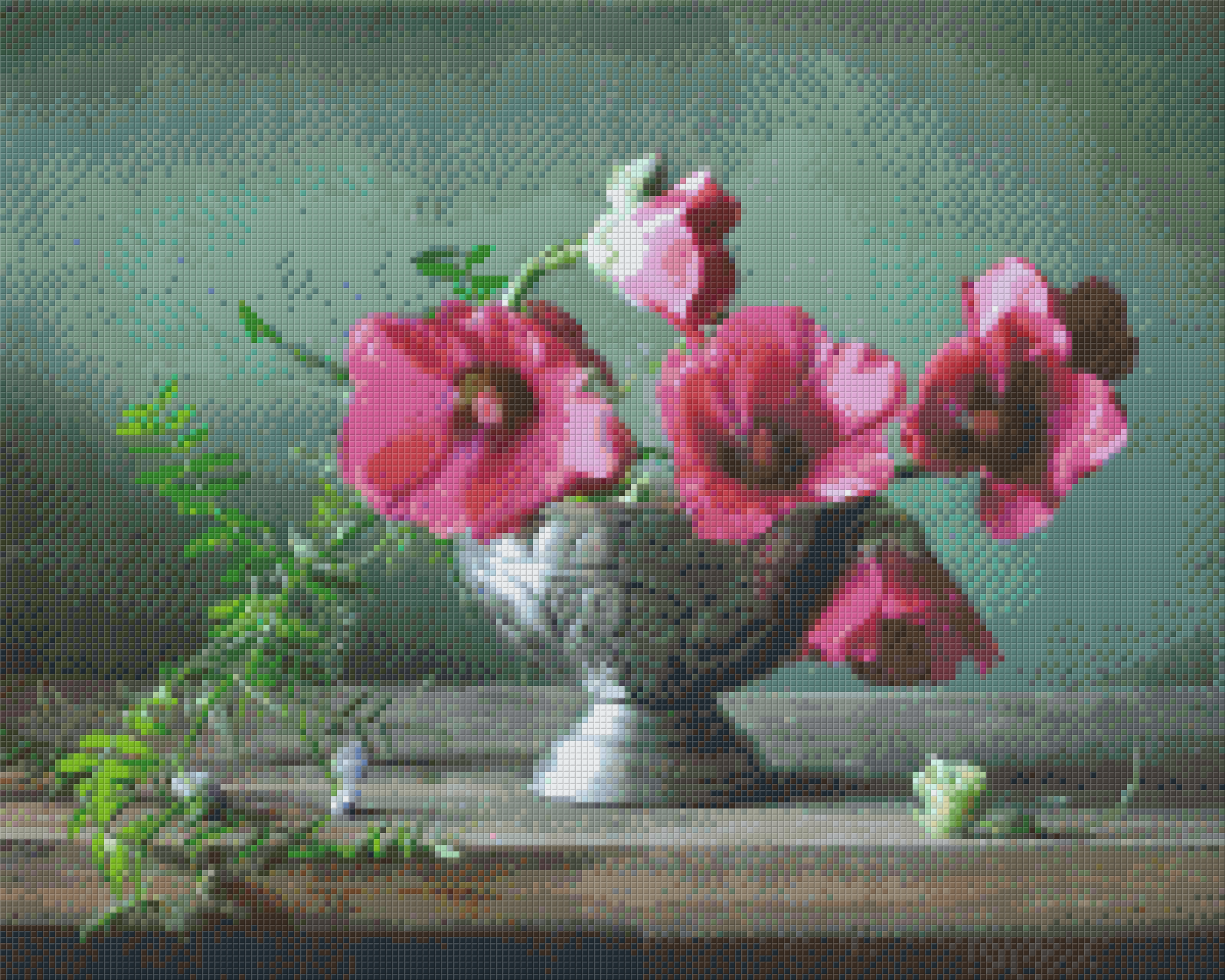 Pixelhobby Klassik Set - Blumenschale