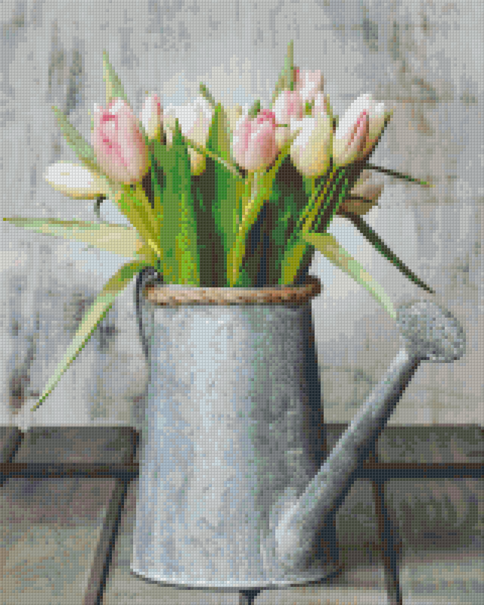 Pixelhobby Classic Set - Tulips in the watering can