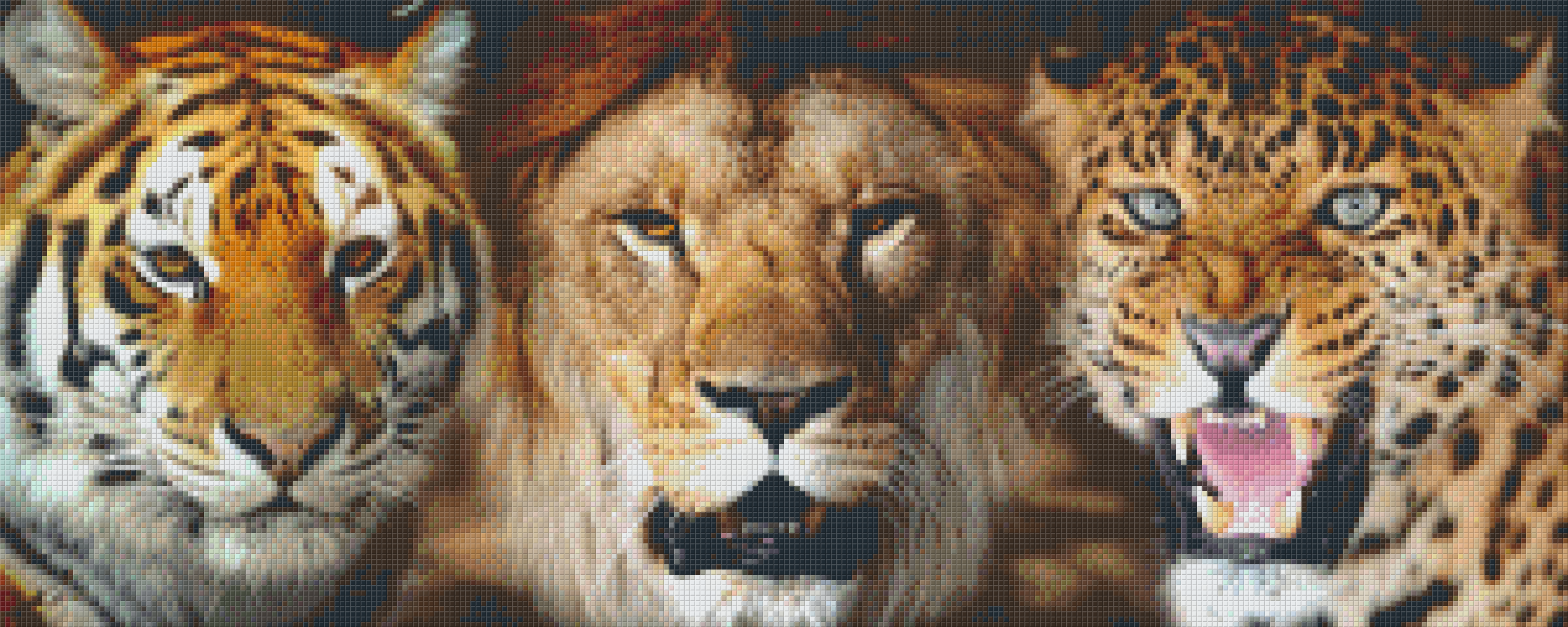 Pixelhobby Klassik Set - Raubkatzen