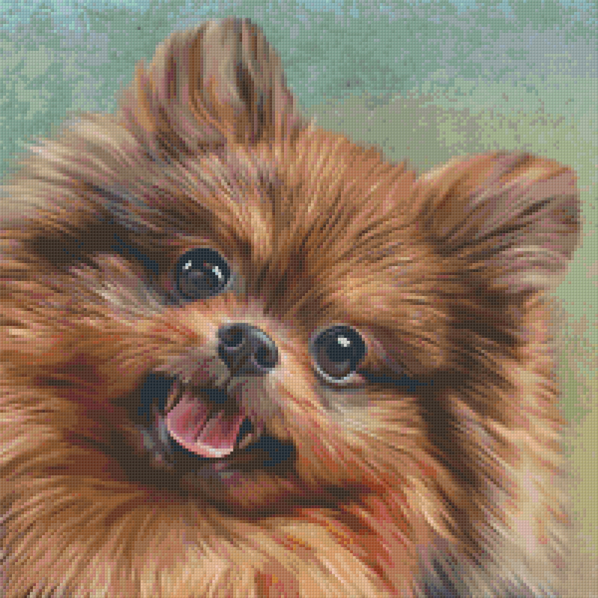 Pixelhobby Klassik Vorlage - Pomeranian