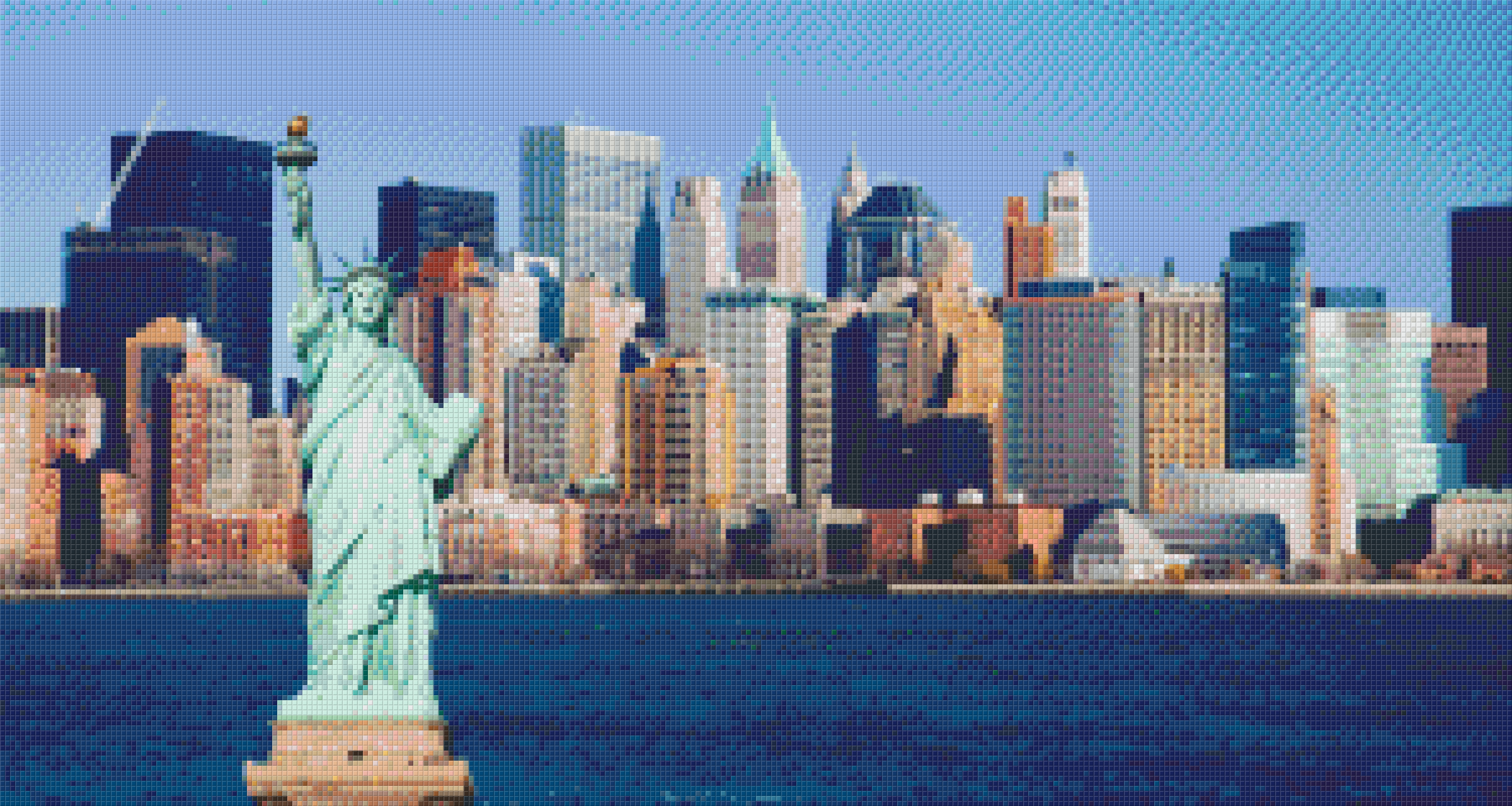 Pixel hobby classic template - Statue of Liberty
