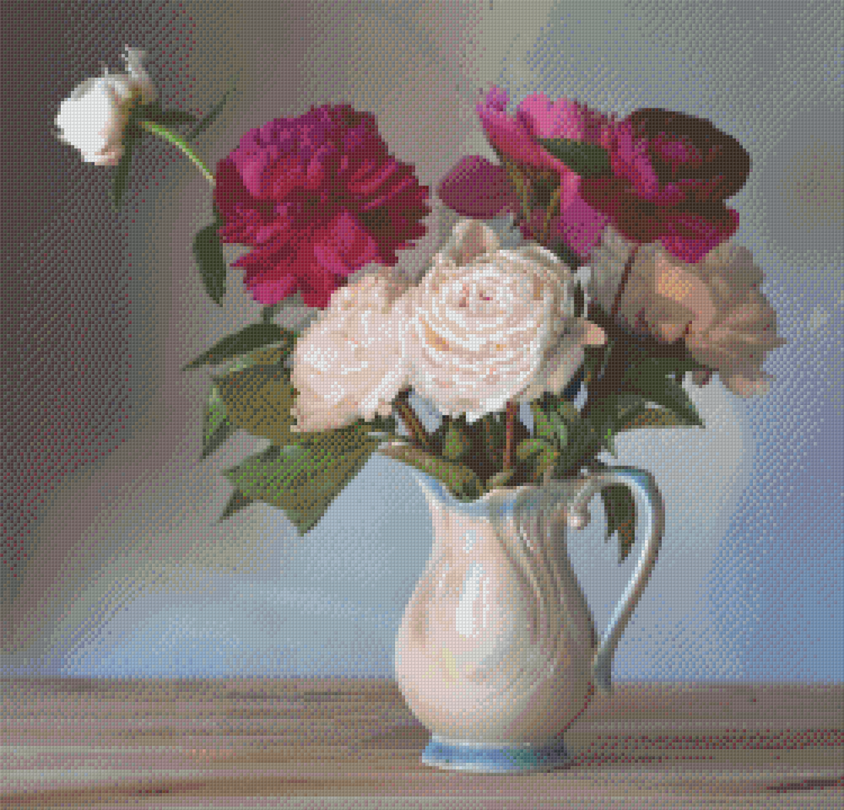 Pixelhobby Klassik Set - Blumenvase