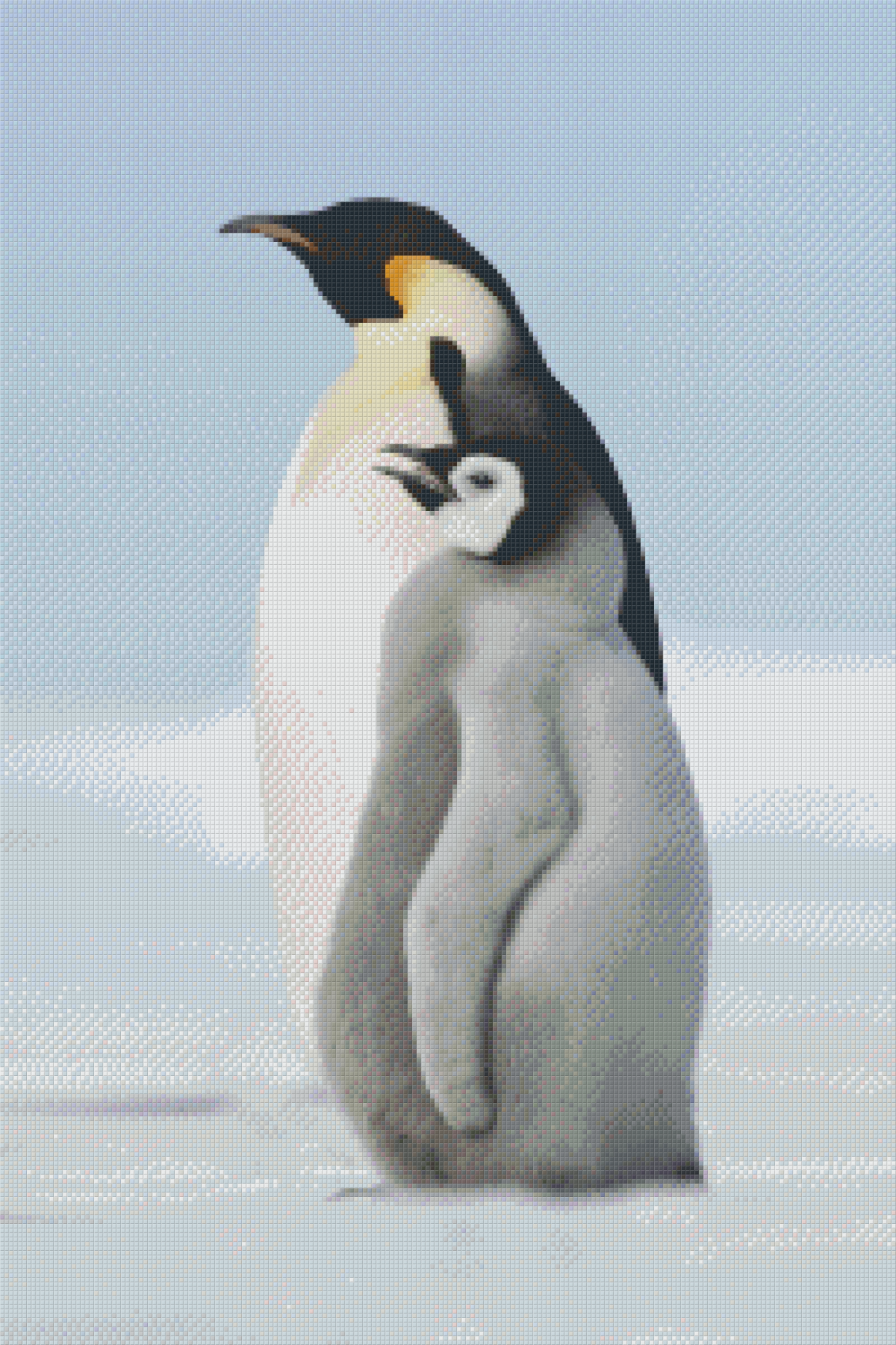 Pixelhobby Klassik Set - Pinguin