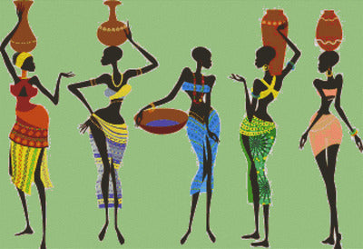 Pixelhobby Klassik Set - Afrikanische Frauen