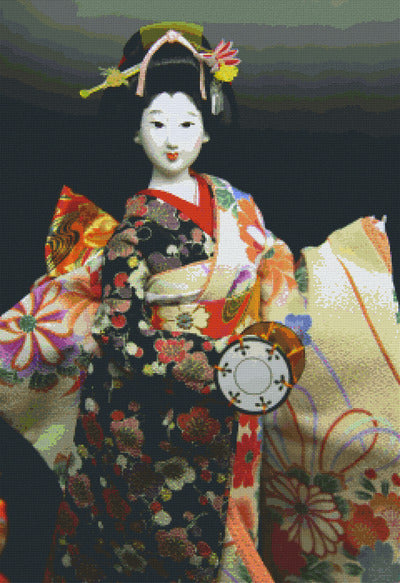 Pixelhobby Klassik Set - Japanerin im Kimono
