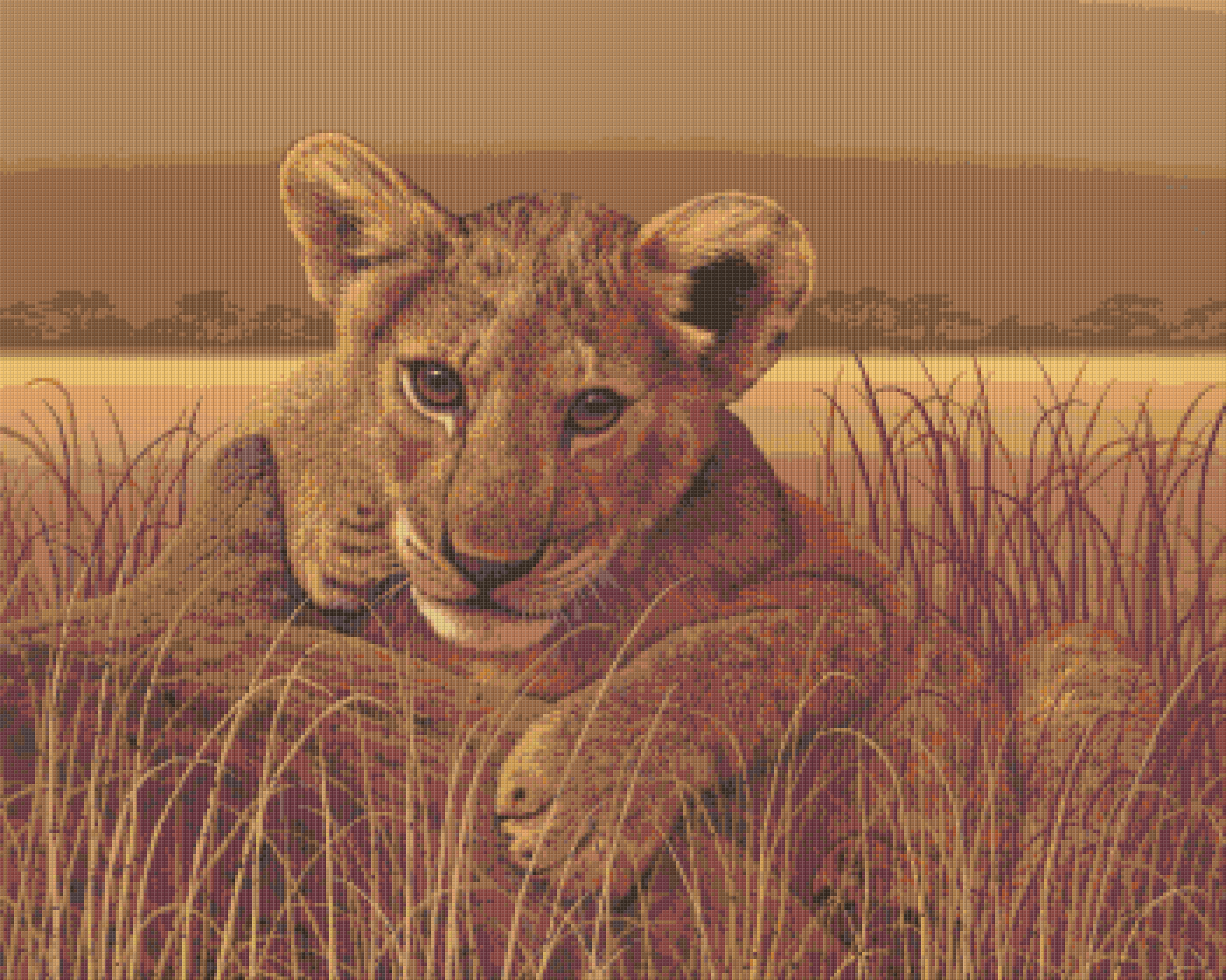 Pixelhobby Klassik Set - Tigerbaby