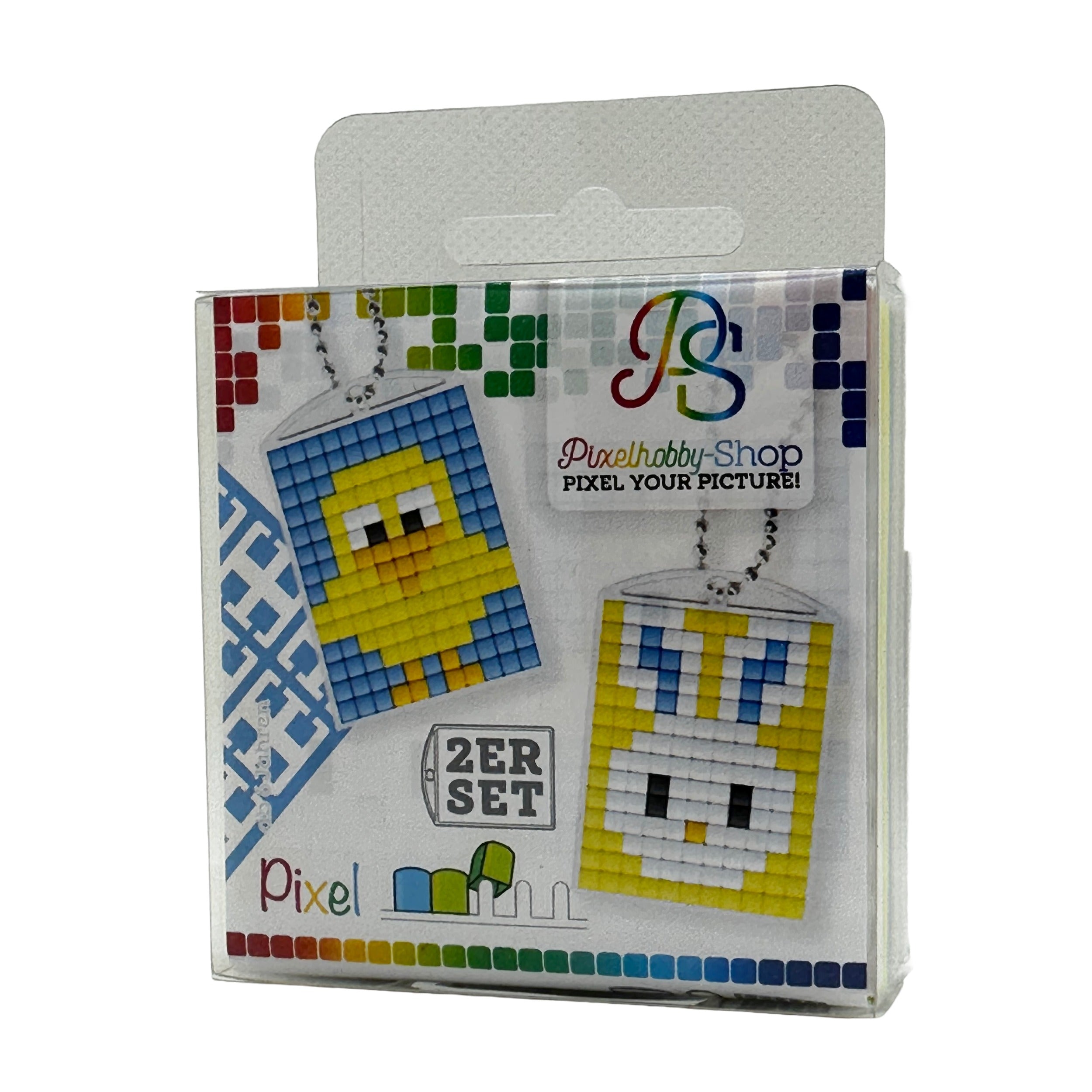 Pixelhobby Medaillon 2er-Set - Ostern 3